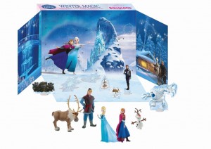 Der Eiskönigin Adventskalender 2015 von Bullyland enthält sechs Eiskönigin-Minifiguren.