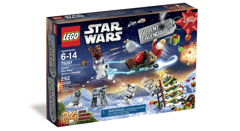 Der Lego Star Wars Adventskalender 2015 enthält fünf Minifiguren und fast 300 Bauteile.