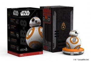 Schon die Verpackung ist ein Hingucker: der Star Wars Droide BB-8 von Sphero.