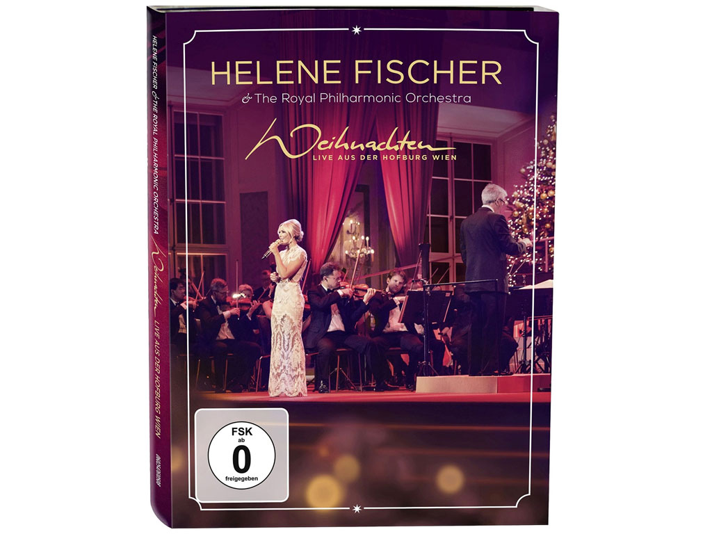 Das Helene Fischer Weihnachtskonzert in der Wiener Hofburg ist auf DVD und Bluray erhältlich.