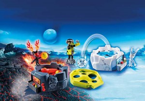 Jede Menge Action verspricht das Playmobil Spielset "Fire & Ice Action".