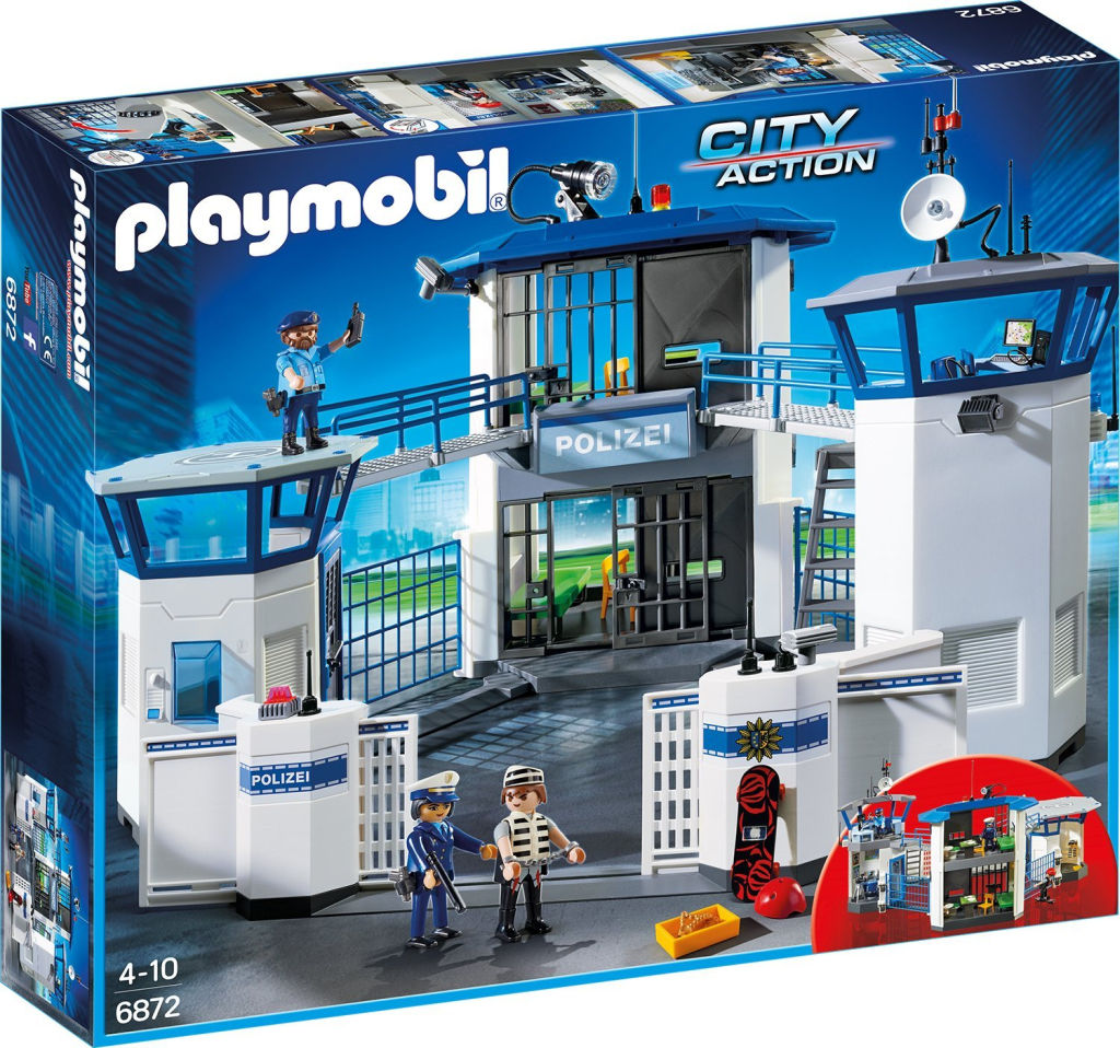 Die Playmobil Polizeistation (Playmobil 6872) ist das Herzstück der neuen Playmobil Polizei-Welt 2016.