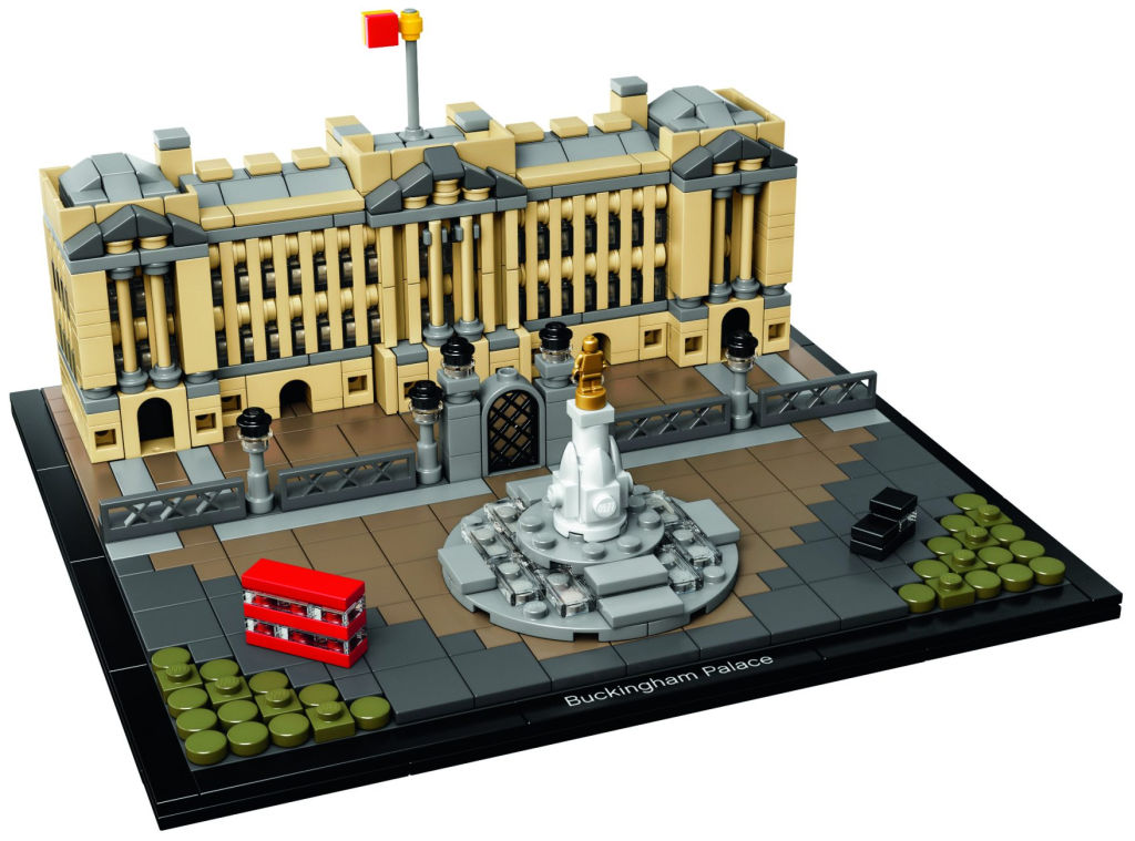 Fast wie in der Realität: der neue Buckingham-Palast aus der Reihe LEGO Architecture.