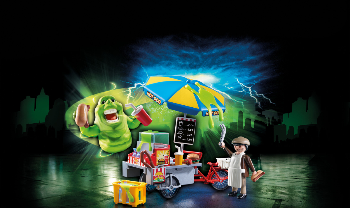 Playmobil Ghostbusters Slimer mit Hot-Dog-Stand (Foto: Playmobil)