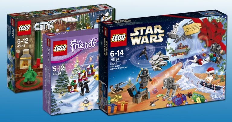 LEGO Adventskalender 2017: LEGO Star Wars, LEGO City, LEGO Friends